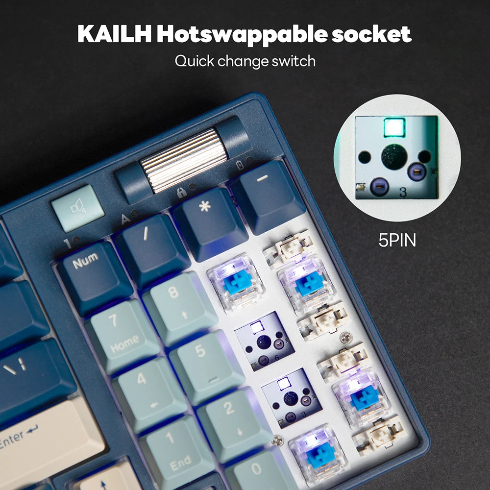 Wireless Bluetooth Mechanical Keyboard