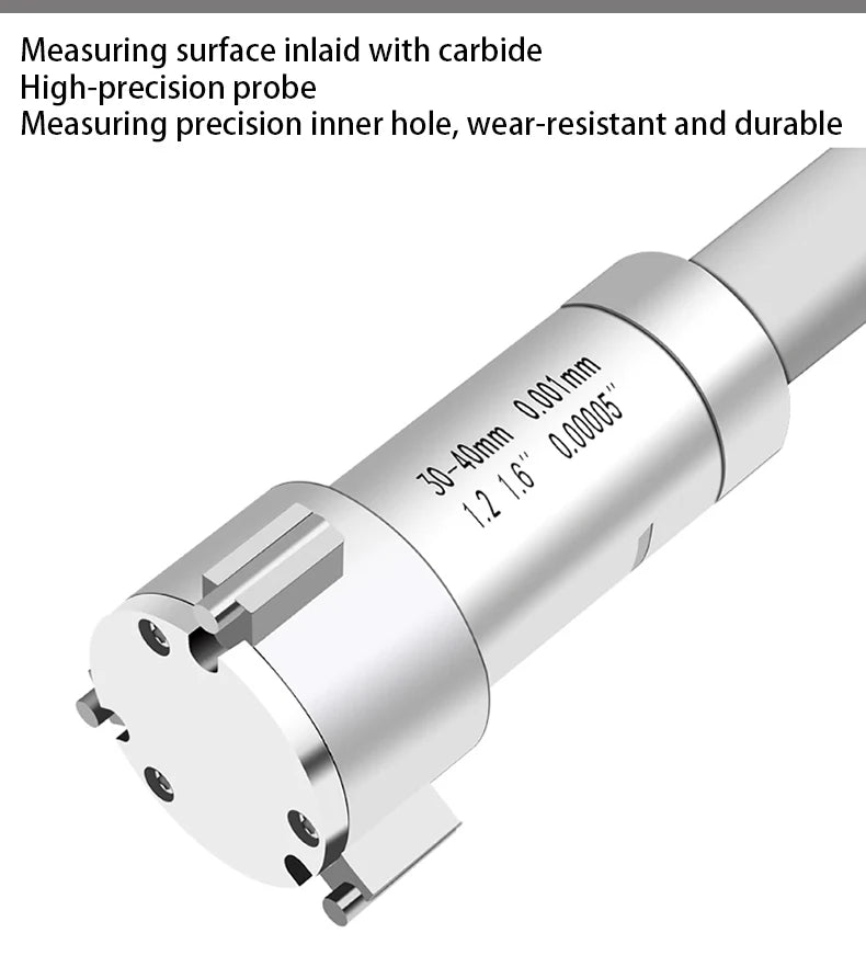 Digital Three-Claw/three-Point Inner Diameter Micrometer