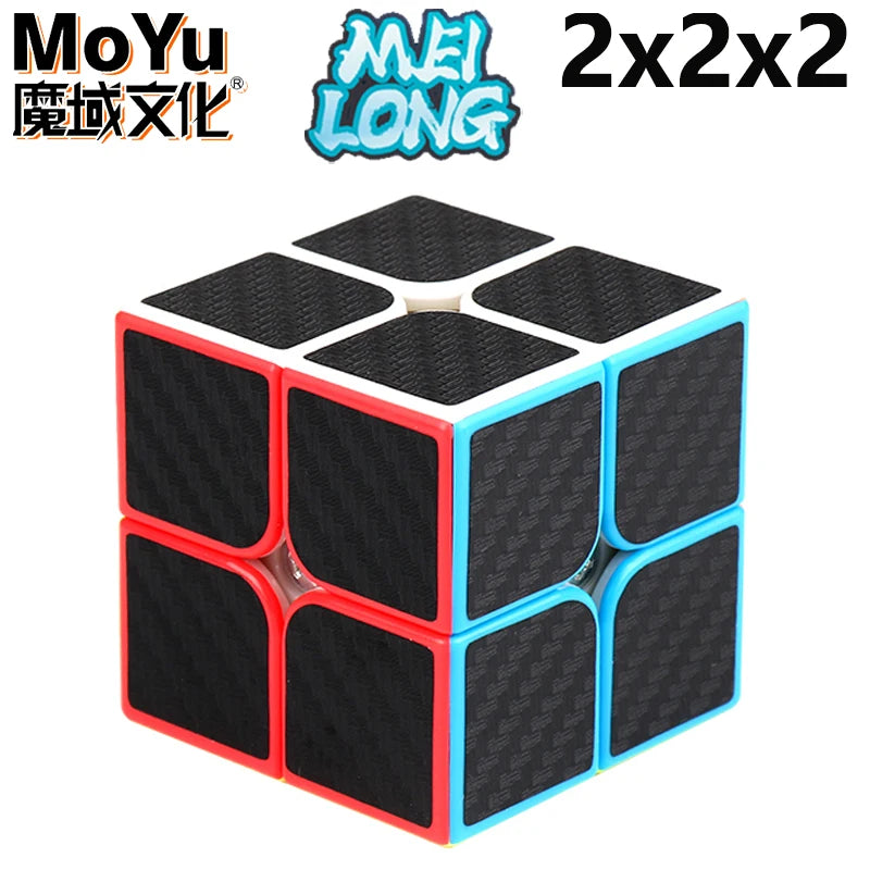 MoYu Meilong Mirror Magic Cube 3x3 2x2 Professional Special 3×3 Speed Puzzle