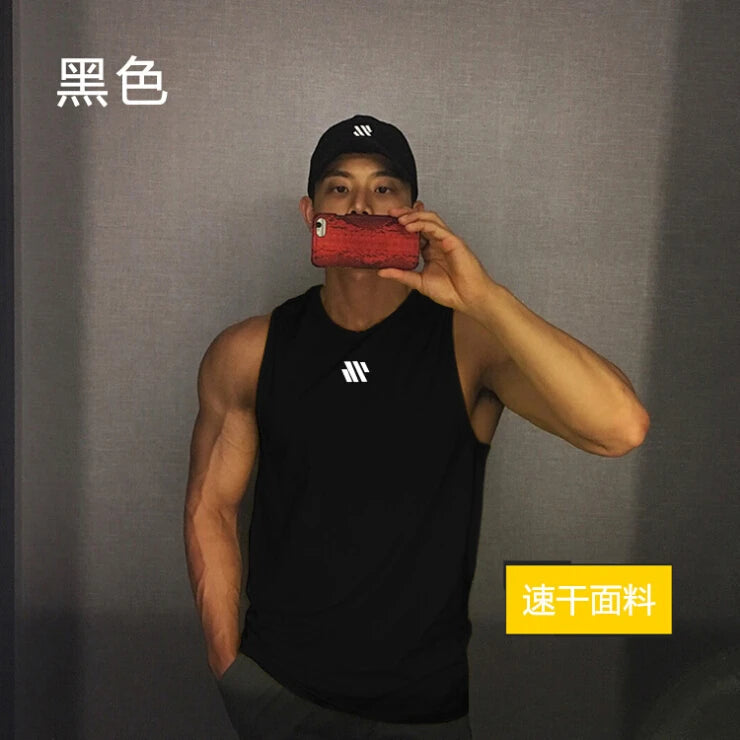 Men'S Sports Vest Summer Breathable Sleeveless