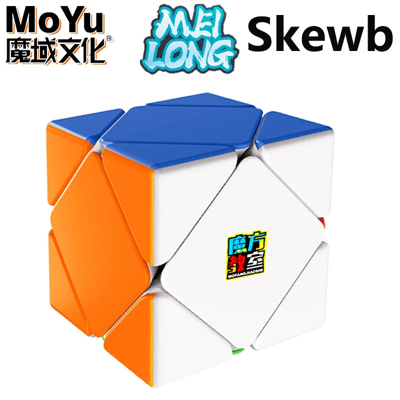 MoYu Meilong Mirror Magic Cube 3x3 2x2 Professional Special 3×3 Speed Puzzle
