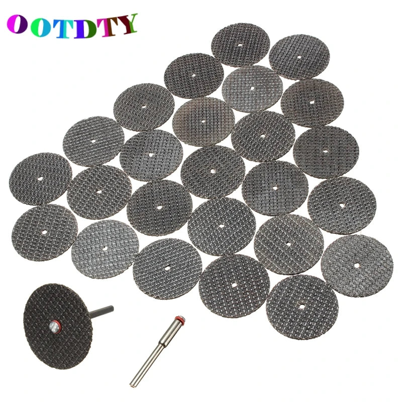 OOTDTY 26pcs/lot Metal Cutting Disc For Dremel Grinder