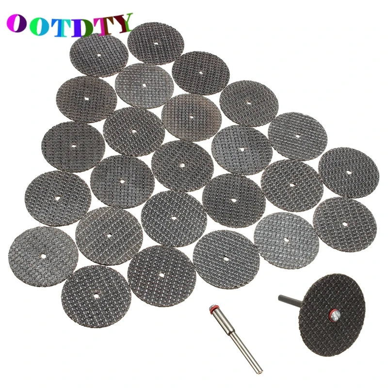 OOTDTY 26pcs/lot Metal Cutting Disc For Dremel Grinder