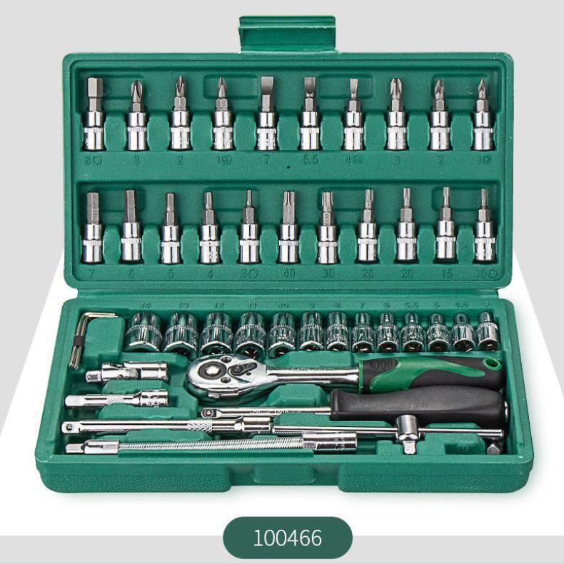 Socket wrench set fast socket