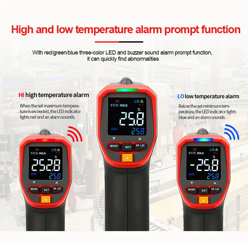 UNI-T Non Contact Infrared Laser Thermometer HD