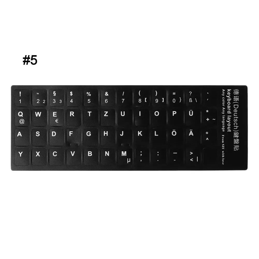Durable Keyboard Language Sticker