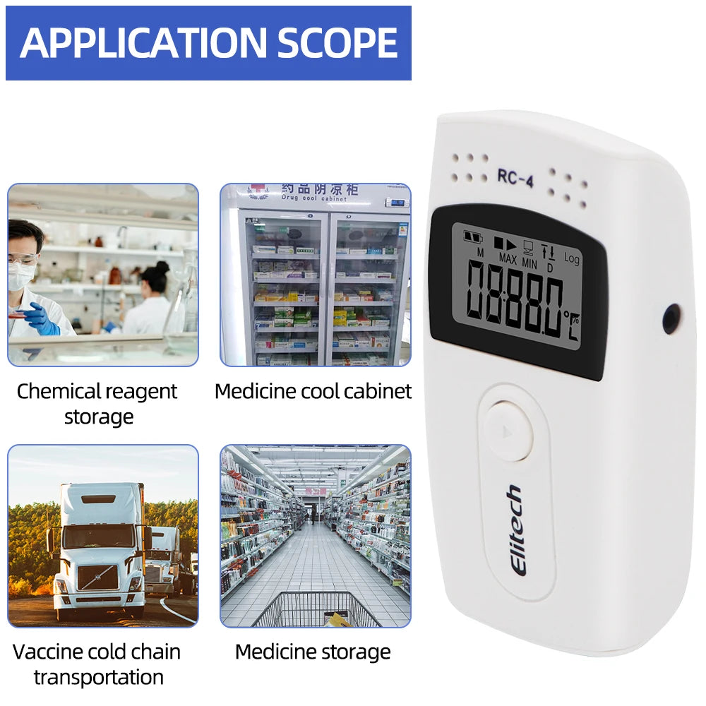 Mini USB Temperature Data Logger