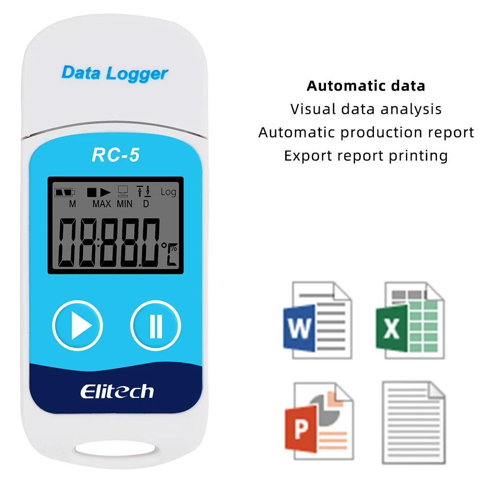 Mini USB Temperature Data Logger
