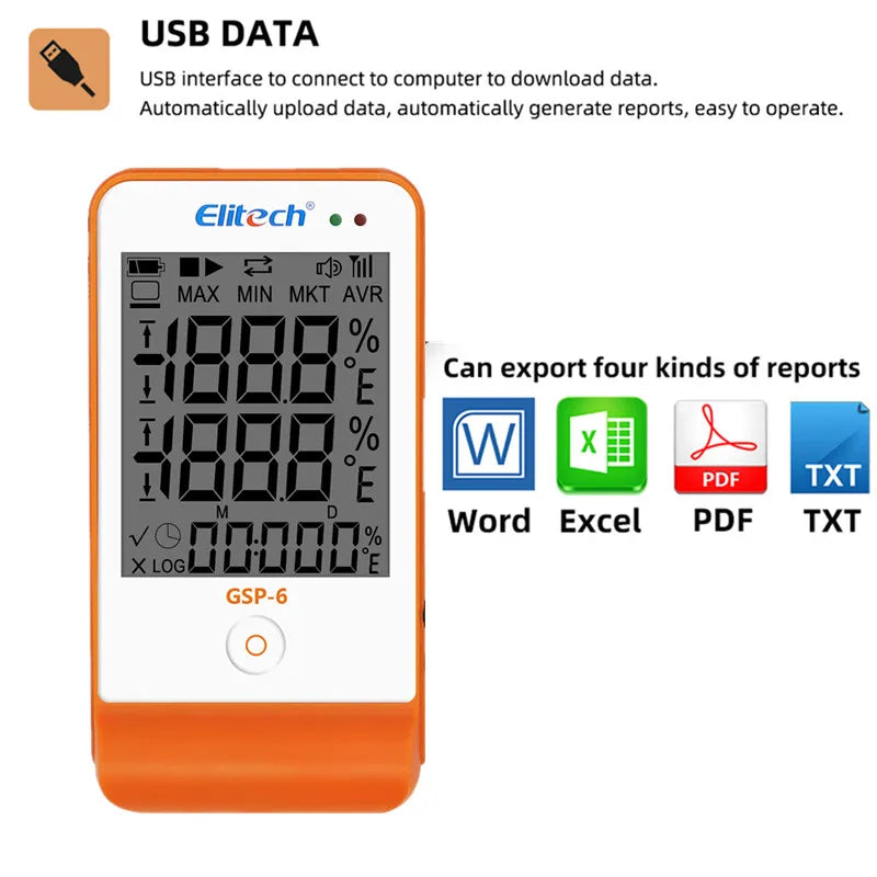 Mini USB Temperature Data Logger
