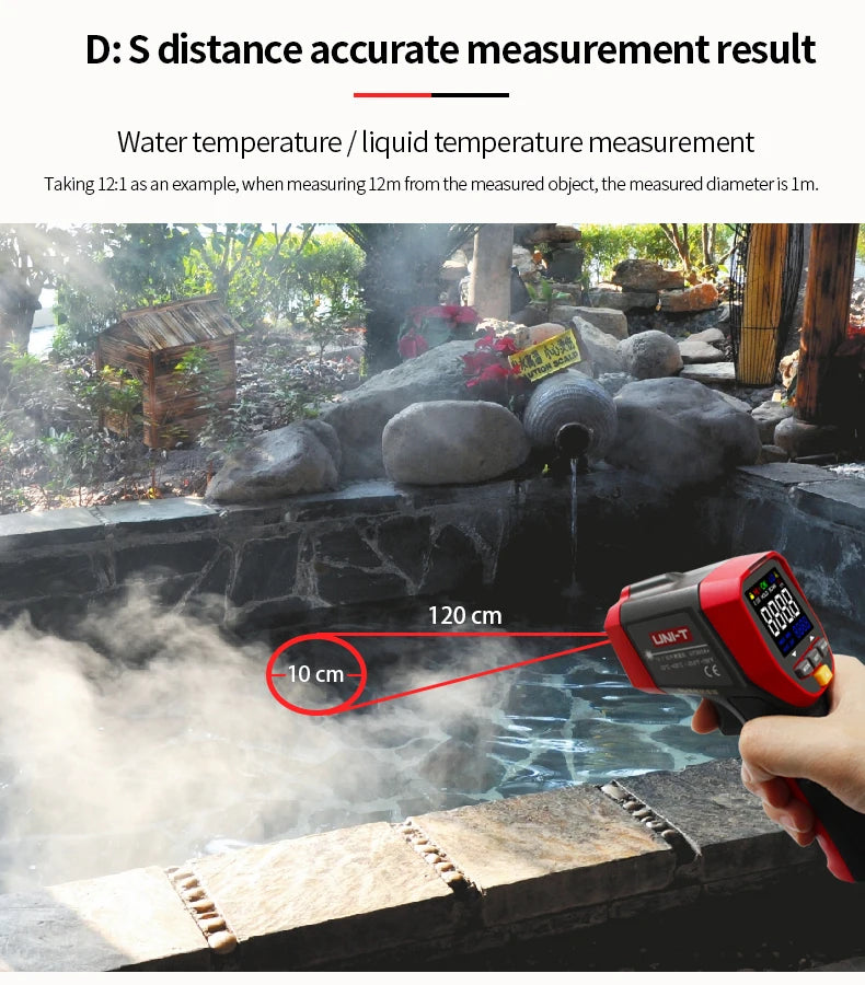 UNI-T Non Contact Infrared Laser Thermometer HD