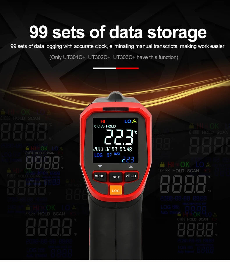 UNI-T Non Contact Infrared Laser Thermometer HD