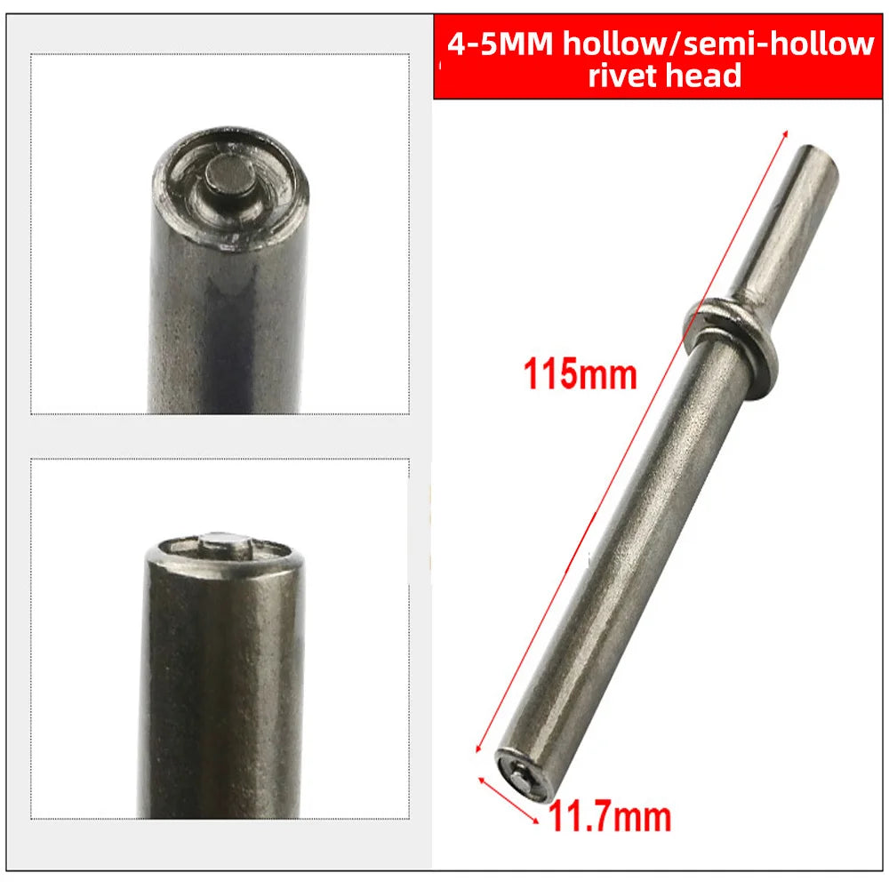 HIFESON Pneumatic Rivet Head Semi-hollow Solid Rivet