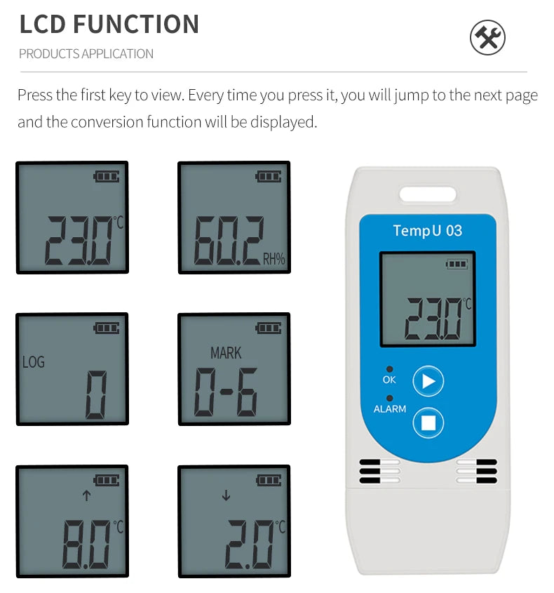 Mini USB Temperature Data Logger