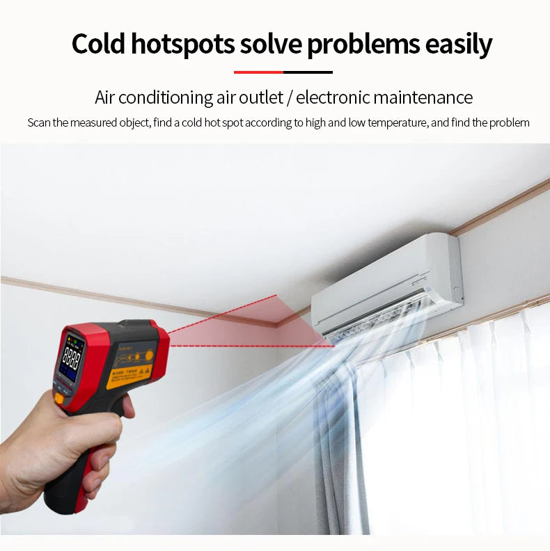 UNI-T Non Contact Infrared Laser Thermometer HD