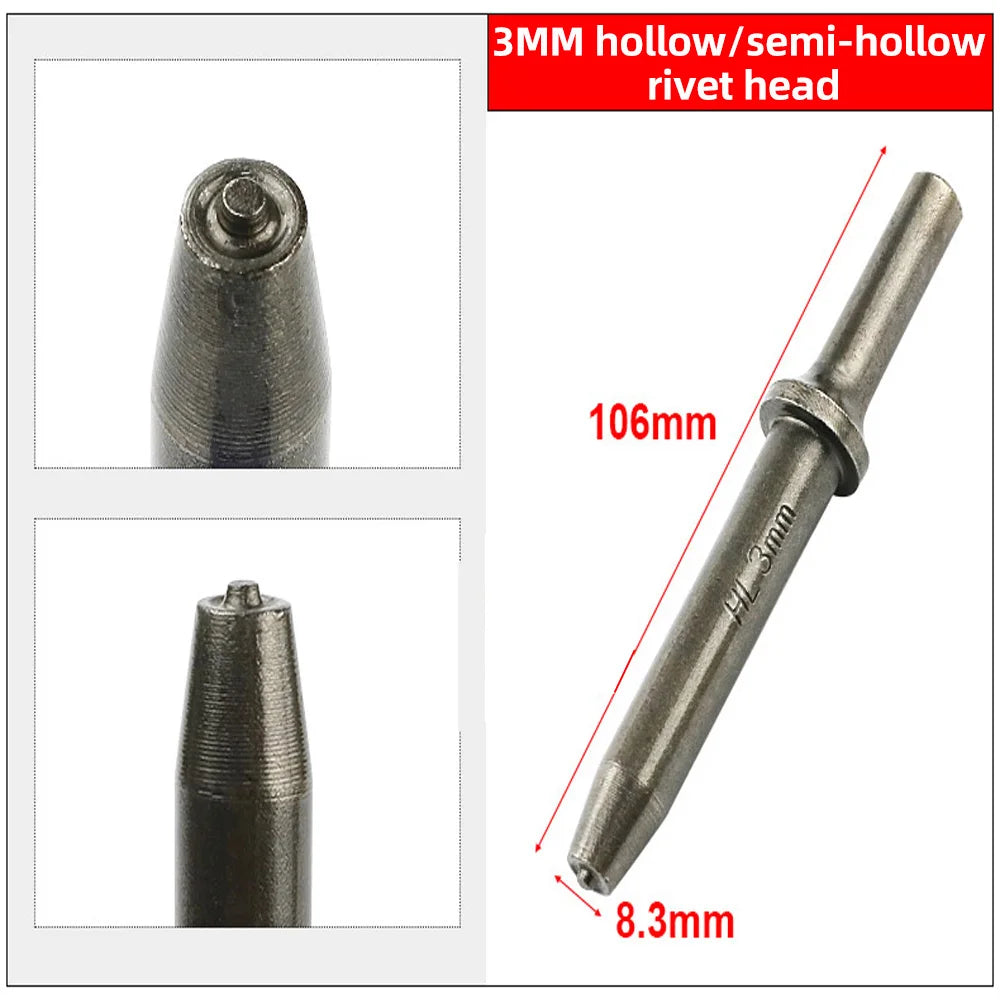 HIFESON Pneumatic Rivet Head Semi-hollow Solid Rivet