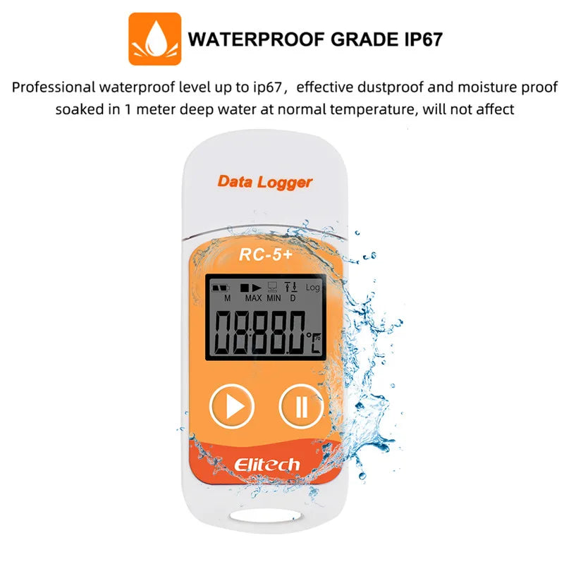 Mini USB Temperature Data Logger