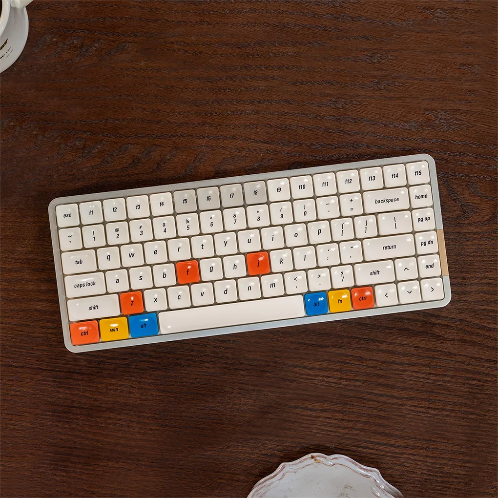 Time Machine Theme Low Profile Keycap PBT Custom Ultra-thin