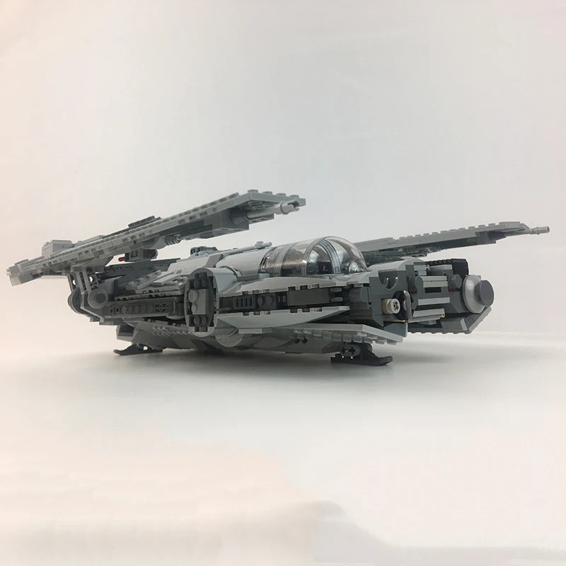 Spacecraft Technology Bricks DIY Assembled Aerocraft Toy Gifts