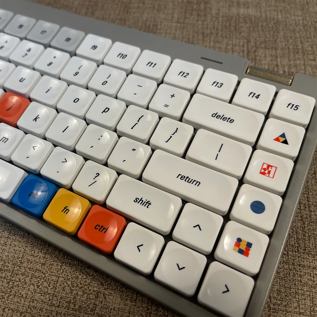 Time Machine Theme Low Profile Keycap PBT Custom Ultra-thin