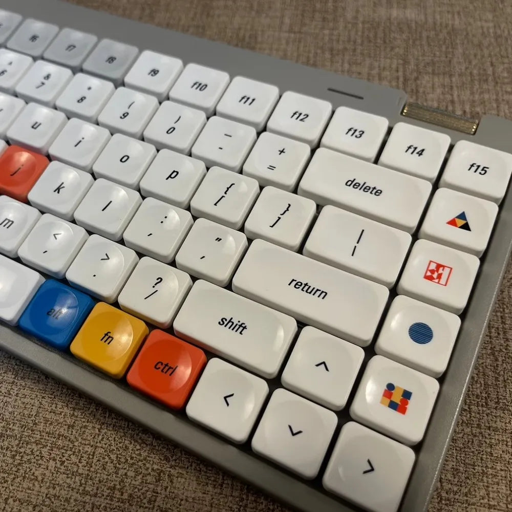 Time Machine Theme Low Profile Keycap PBT Custom Ultra-thin