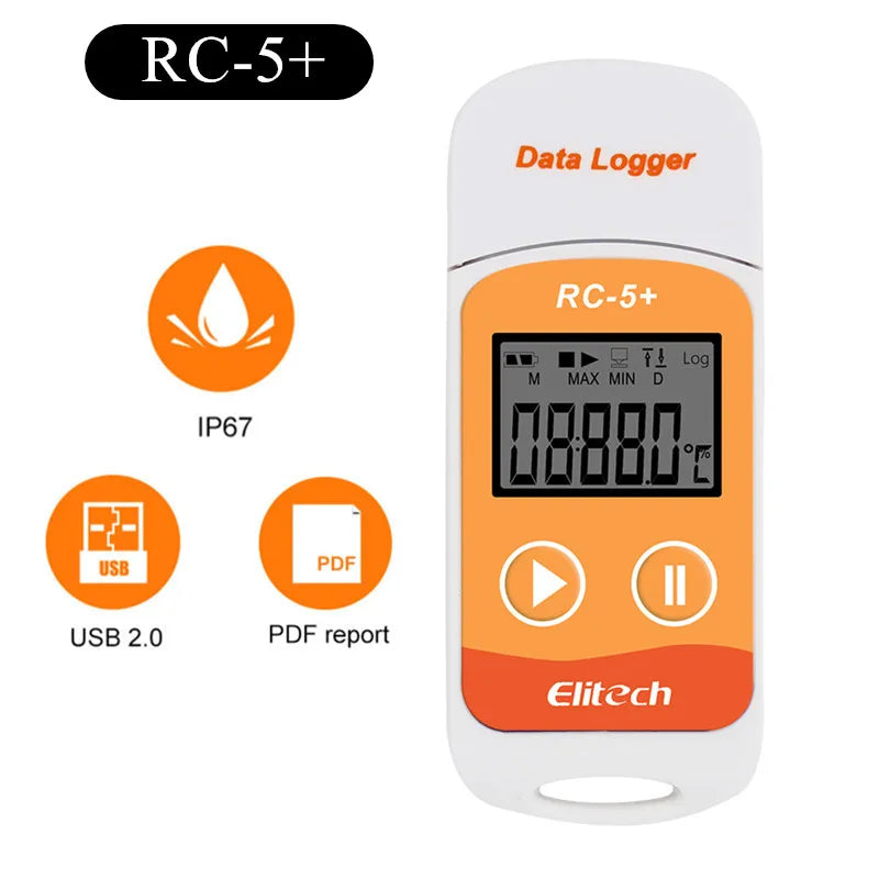 Mini USB Temperature Data Logger