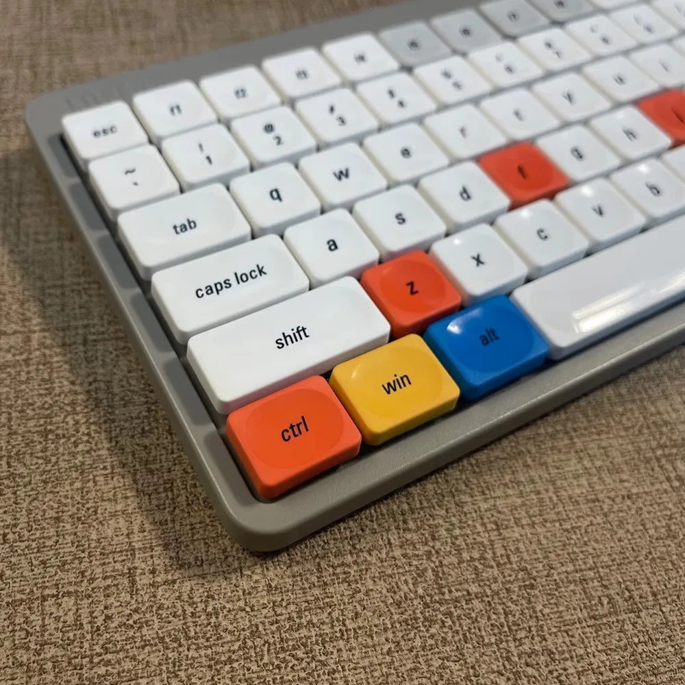 Time Machine Theme Low Profile Keycap PBT Custom Ultra-thin
