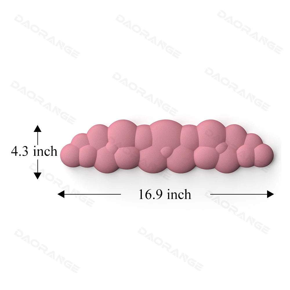 Soft Keyboard Wrist Rest Cloud Non-Slip Rubber