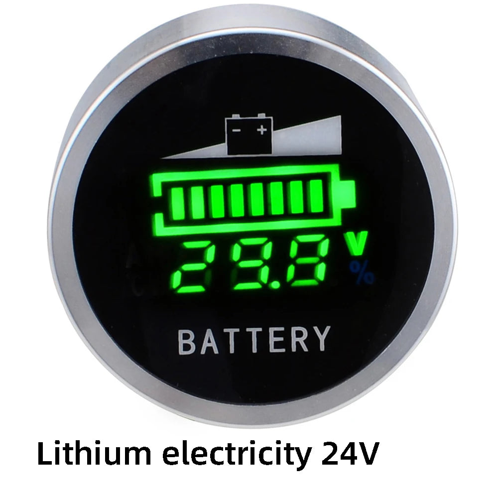 Battery Indicator 24V 36V 48V 60V 72V Round LED