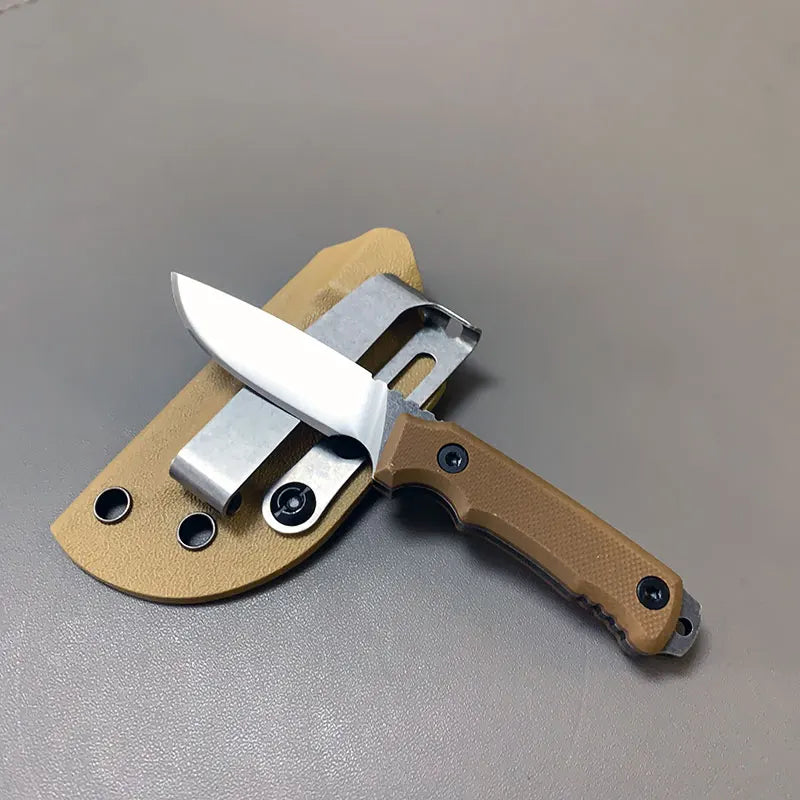 420 Stainless Steel Sharp Small Fixed Blade Kydex Knife