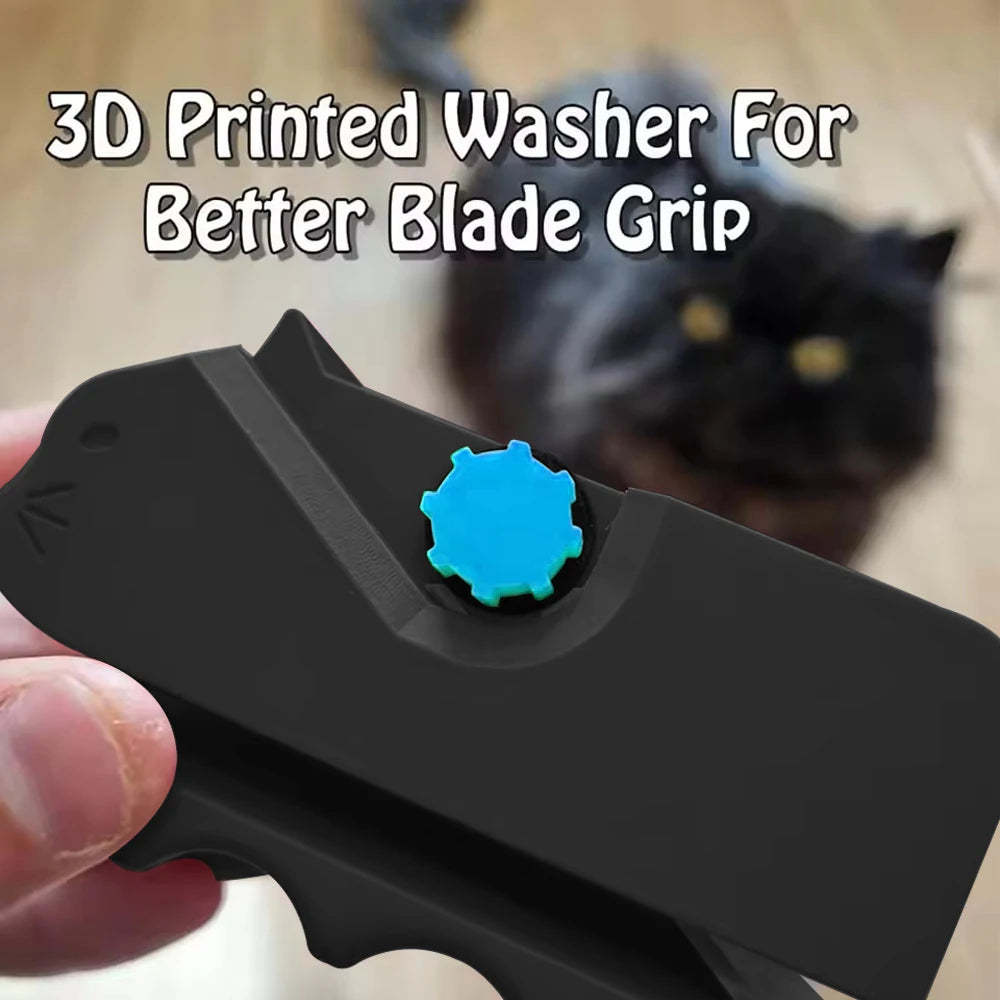 Cardboard Cutting for Cat Scratchers 3D Printed Card Kitten