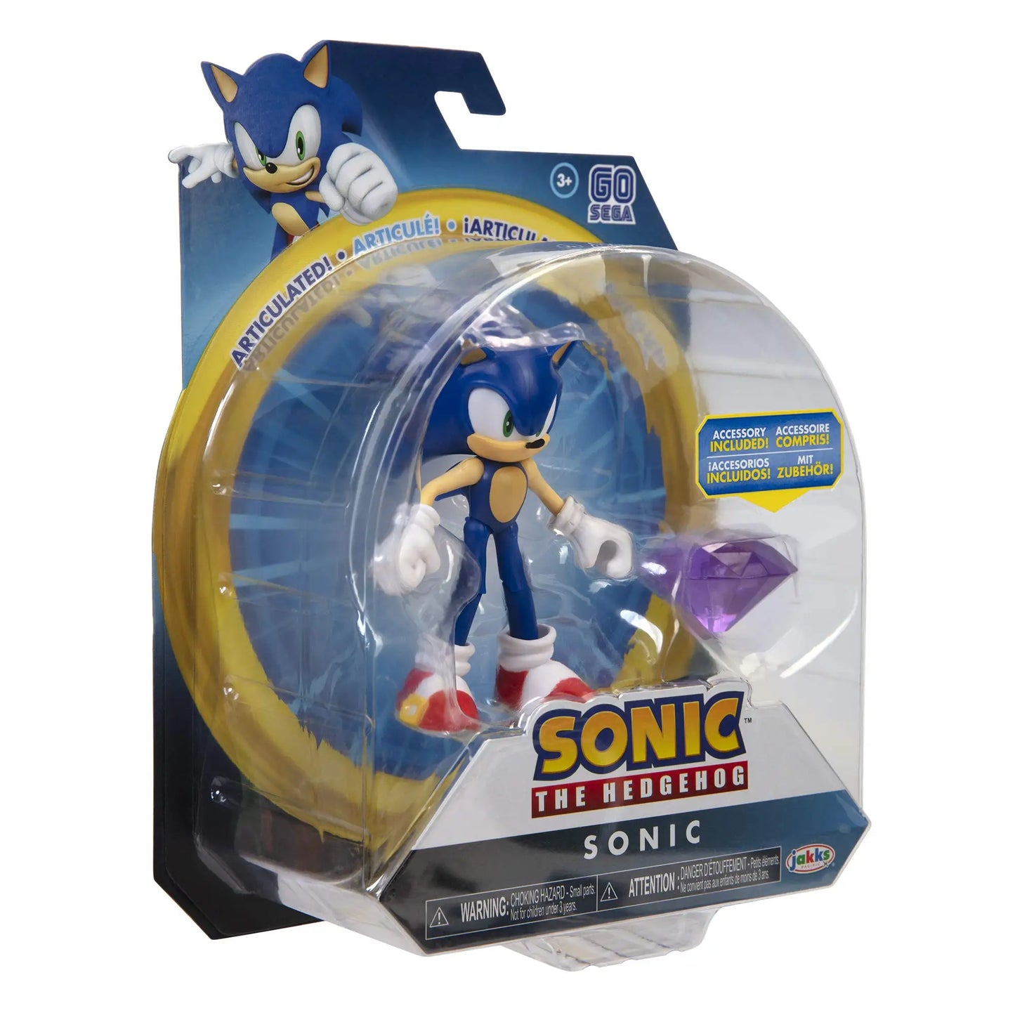 Sonic The Hedgehog Modern Metal Sonic 4 Inch