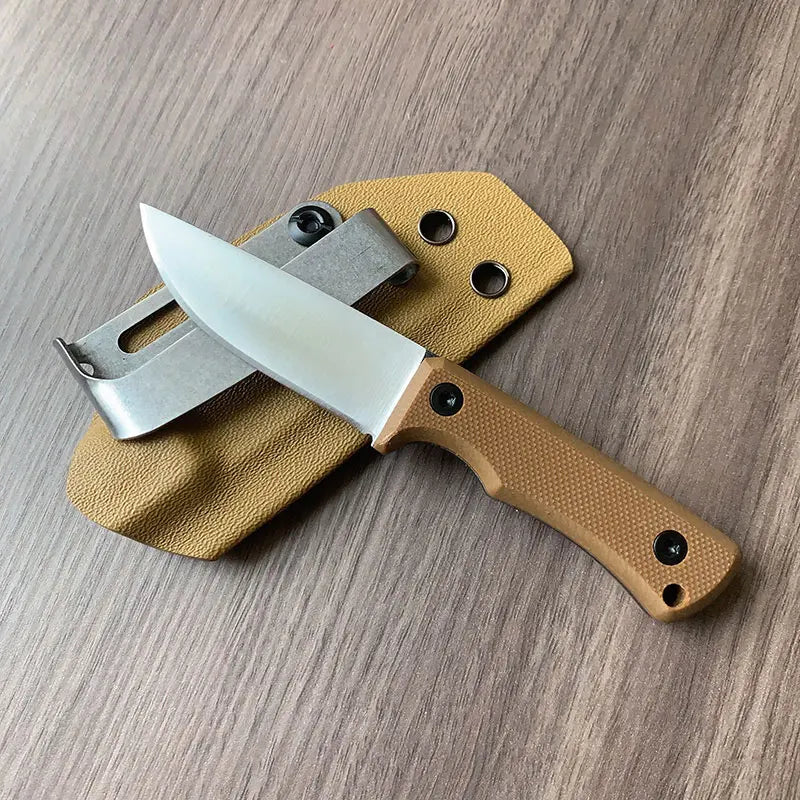 420 Stainless Steel Sharp Small Fixed Blade Kydex Knife