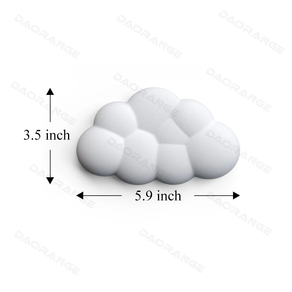 Soft Keyboard Wrist Rest Cloud Non-Slip Rubber