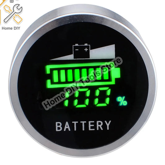 Battery Indicator 24V 36V 48V 60V 72V Round LED