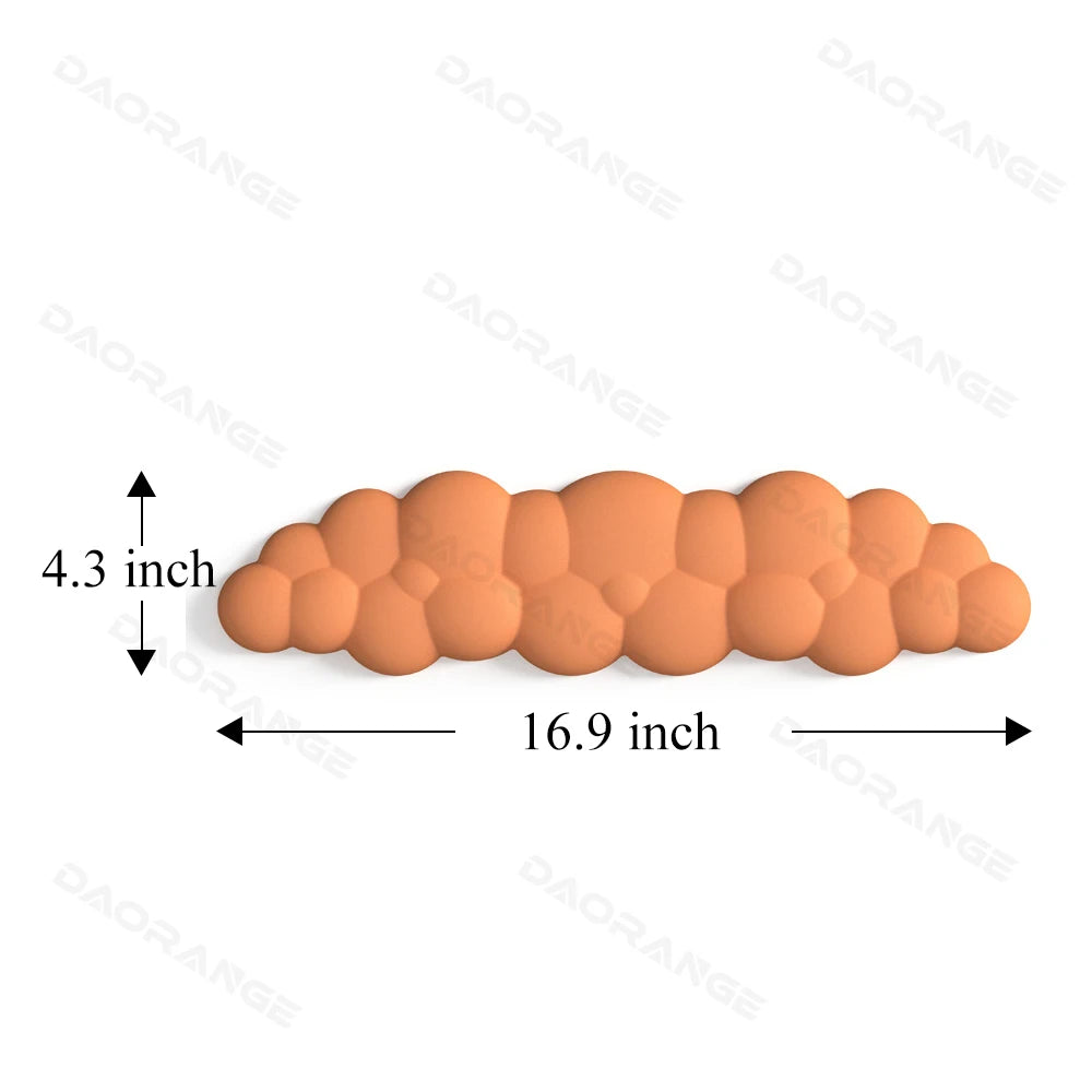 Soft Keyboard Wrist Rest Cloud Non-Slip Rubber