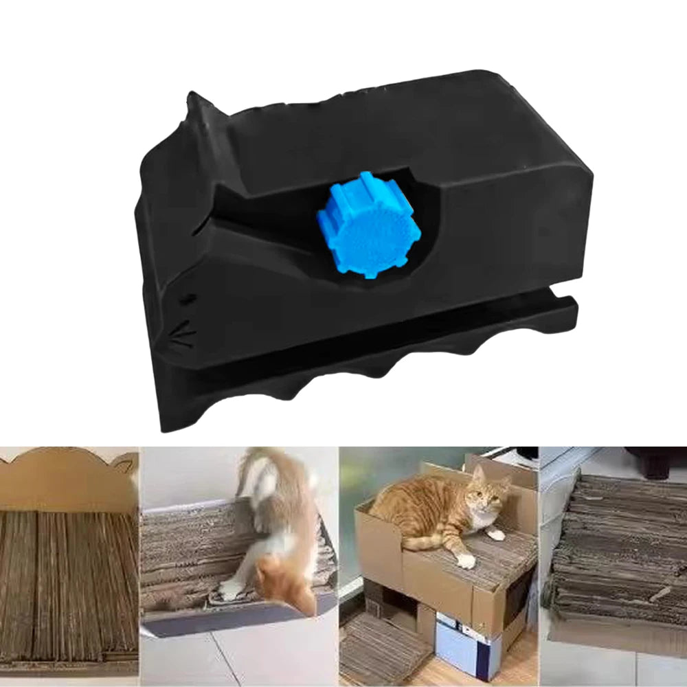 Cardboard Cutting for Cat Scratchers 3D Printed Card Kitten