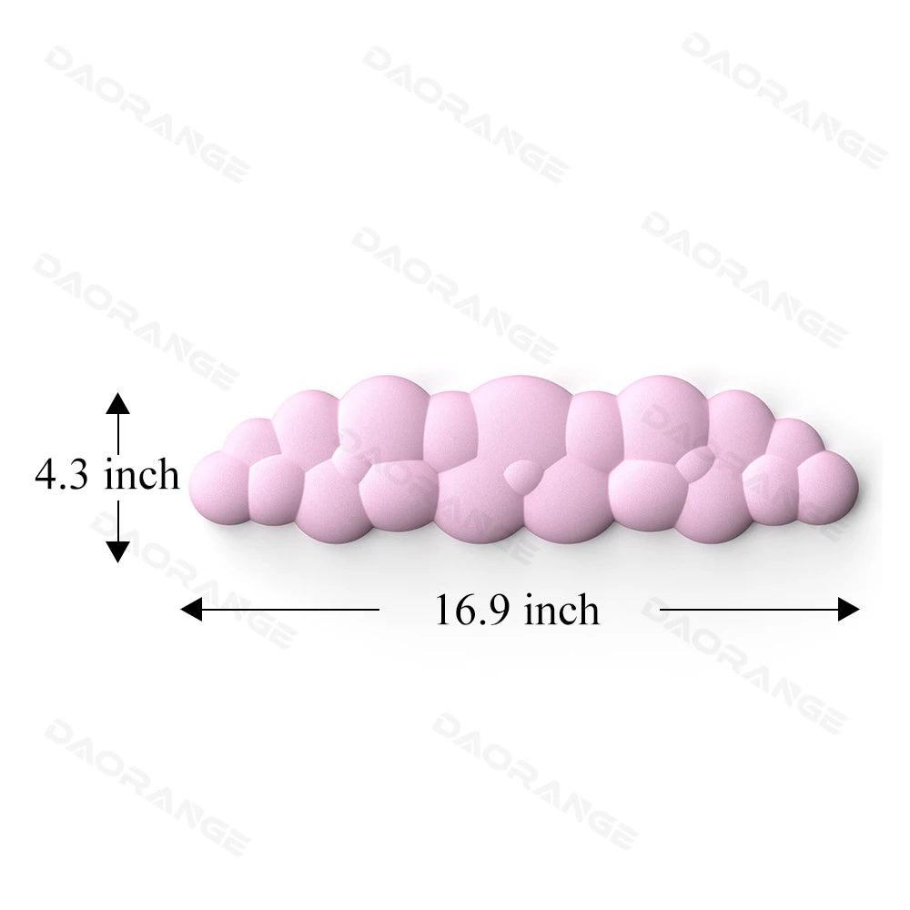 Soft Keyboard Wrist Rest Cloud Non-Slip Rubber