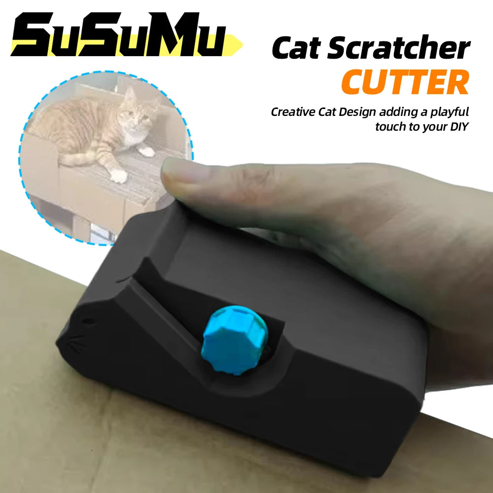 Cardboard Cutting for Cat Scratchers 3D Printed Card Kitten
