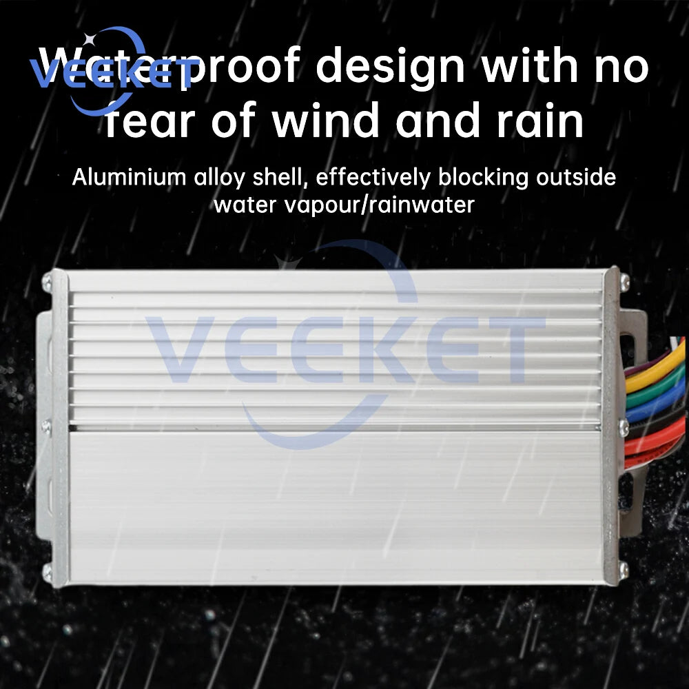 36/48V E-bike 500W 30A Intelligent Brushless Controller