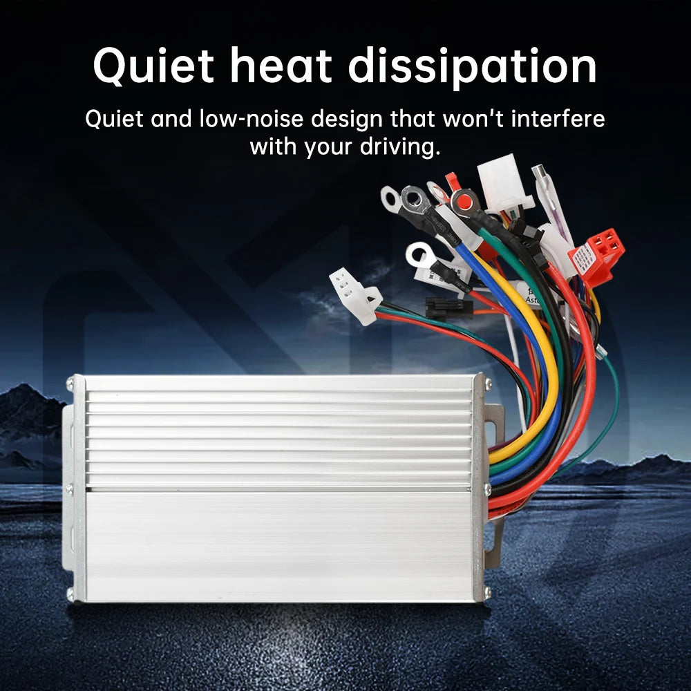 36/48V E-bike 500W 30A Intelligent Brushless Controller
