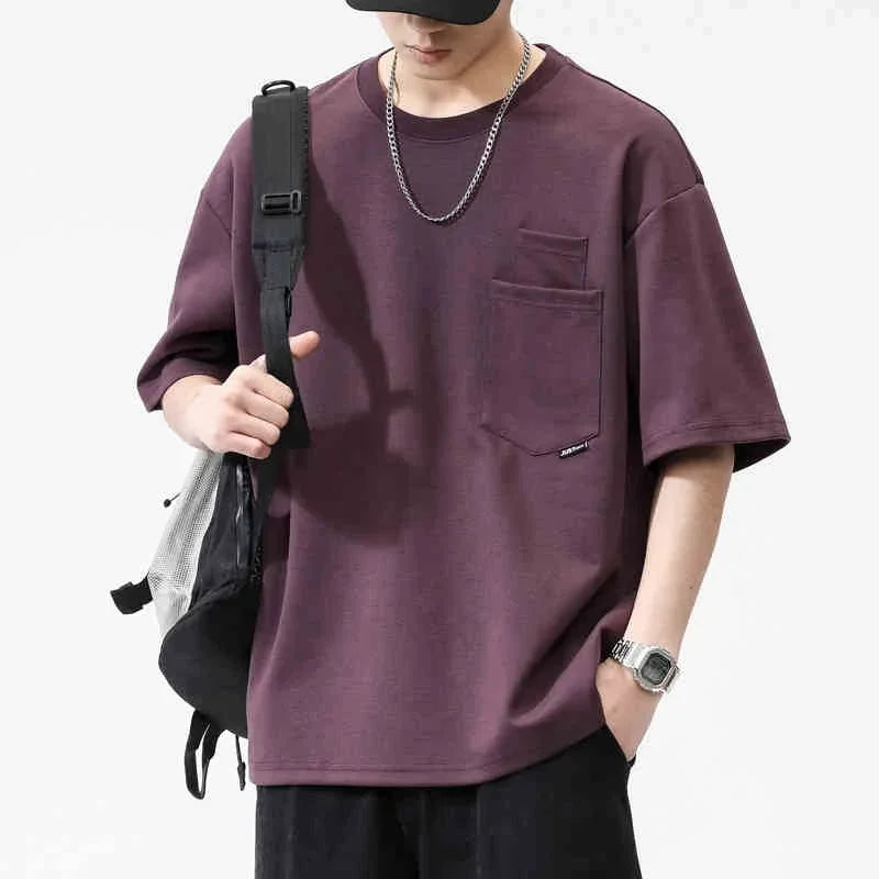 Summer Casual Cotton Short Sleeve T-shirts