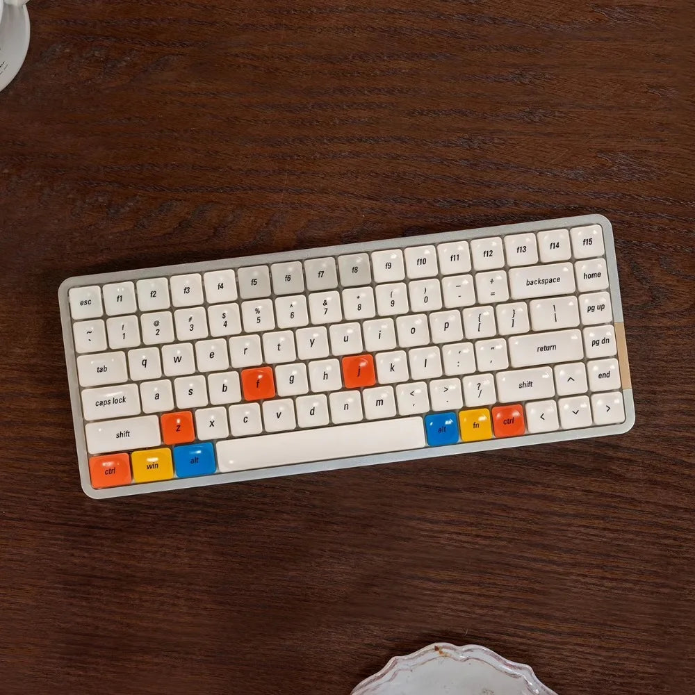 Time Machine Theme Low Profile Keycap PBT Custom Ultra-thin