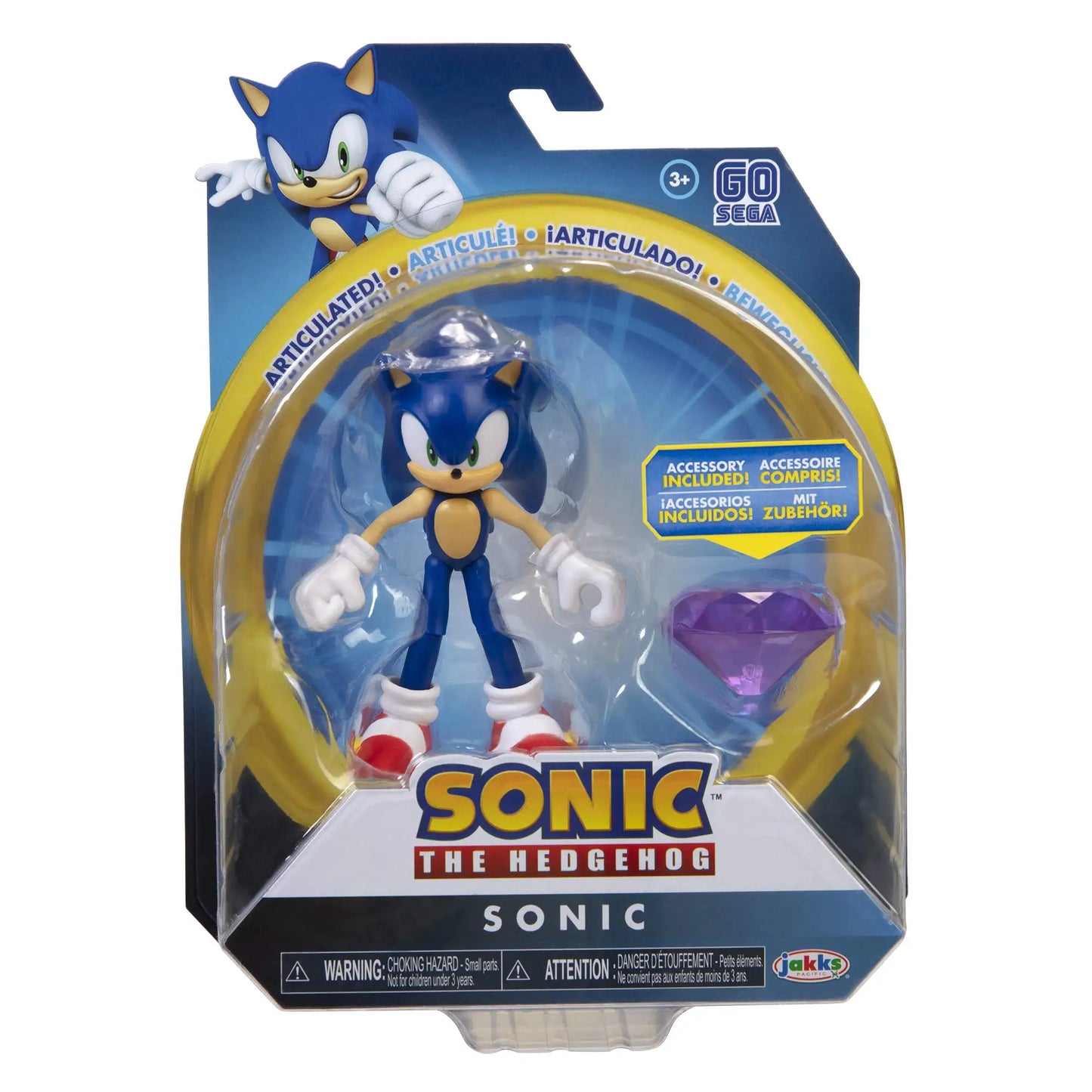 Sonic The Hedgehog Modern Metal Sonic 4 Inch