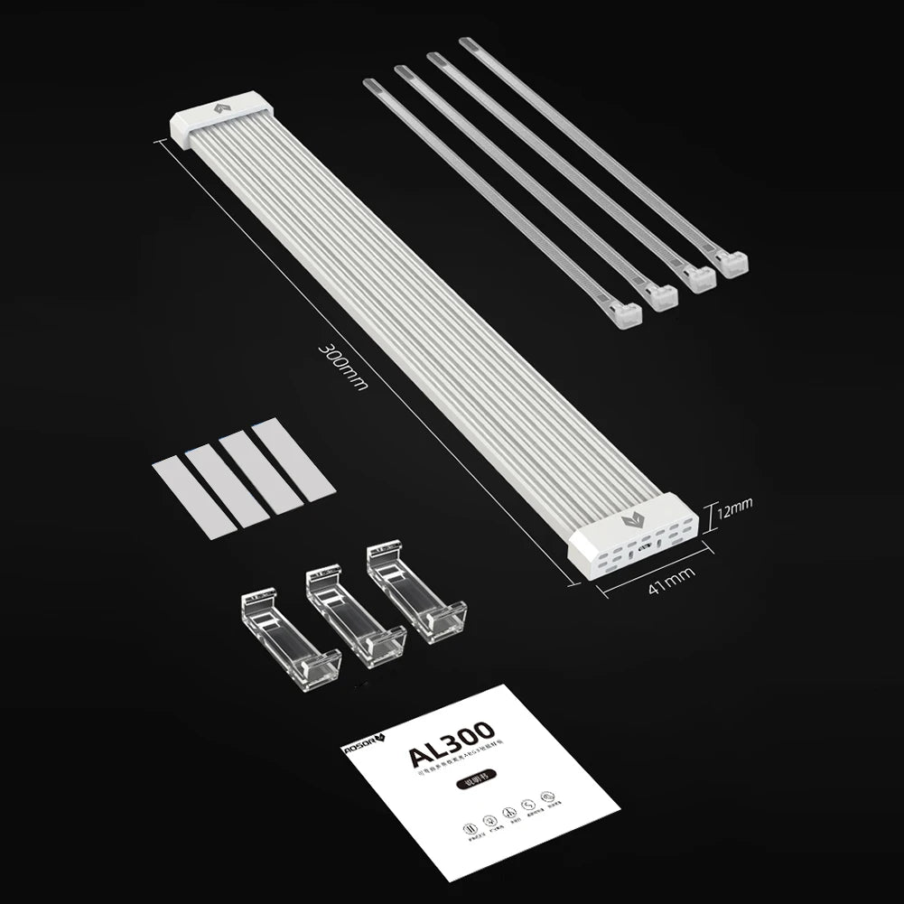 COOLMOON AOSOR ARGB  LED Light Strip for 24PIN Motherboard
