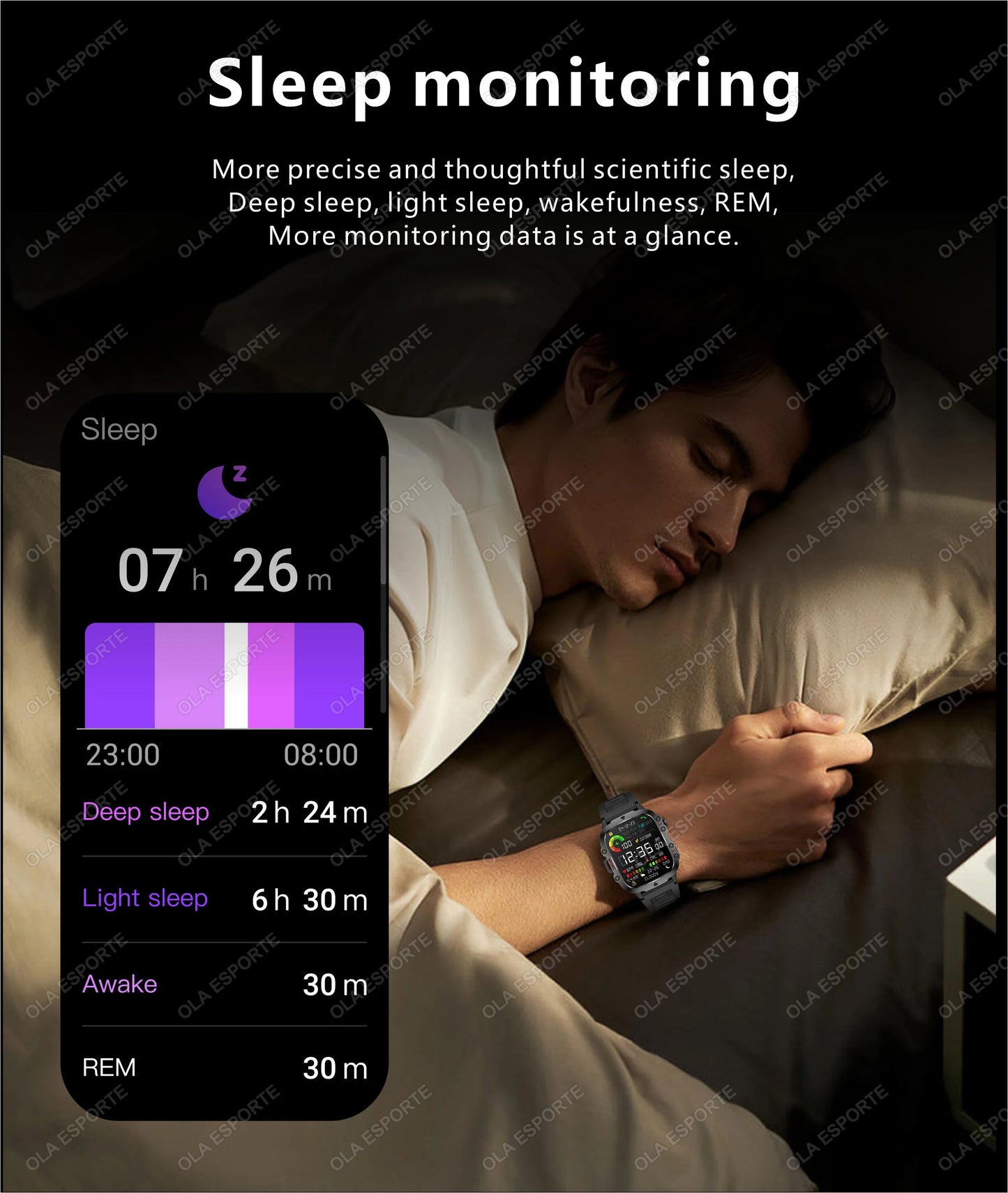 2025 New For Xiaomi Military Smart Watch Men IP68