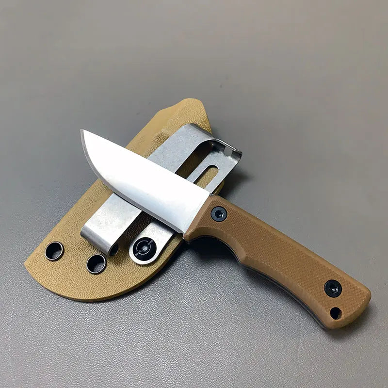 420 Stainless Steel Sharp Small Fixed Blade Kydex Knife