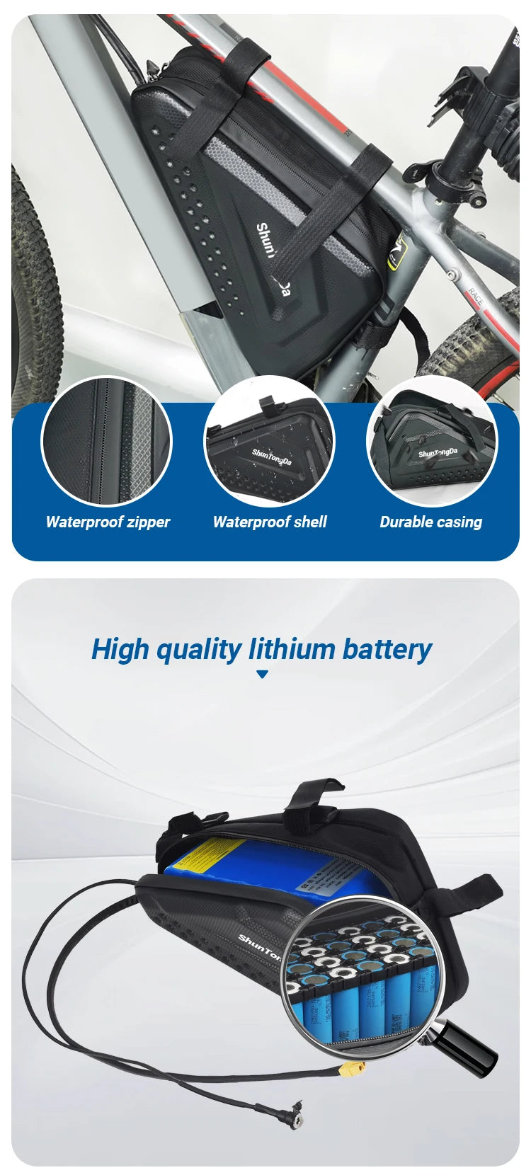Ebike Battery 36V 48V 52V