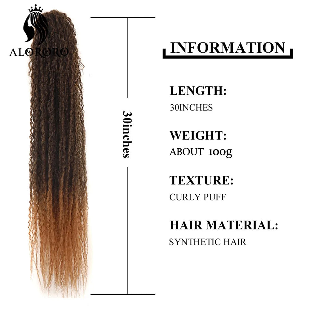 Alororo 30Inch Synthetic Hair