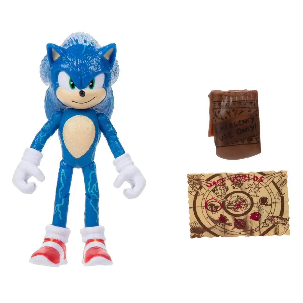 Sonic The Hedgehog Modern Metal Sonic 4 Inch