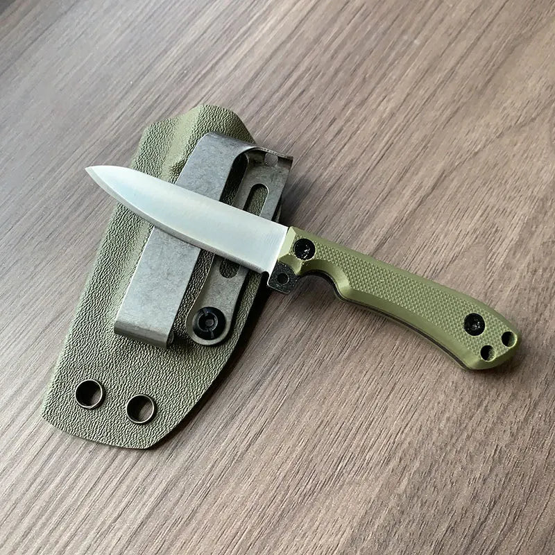 420 Stainless Steel Sharp Small Fixed Blade Kydex Knife